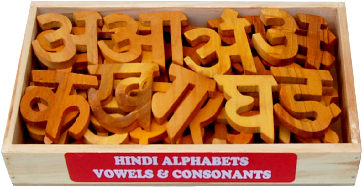 Hindi Alphabets Vowels+Consonants